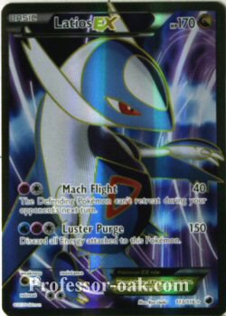 Latios EX 113/116 Full Art Holo