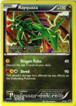 Rayquaza 11/20 Promo Holo